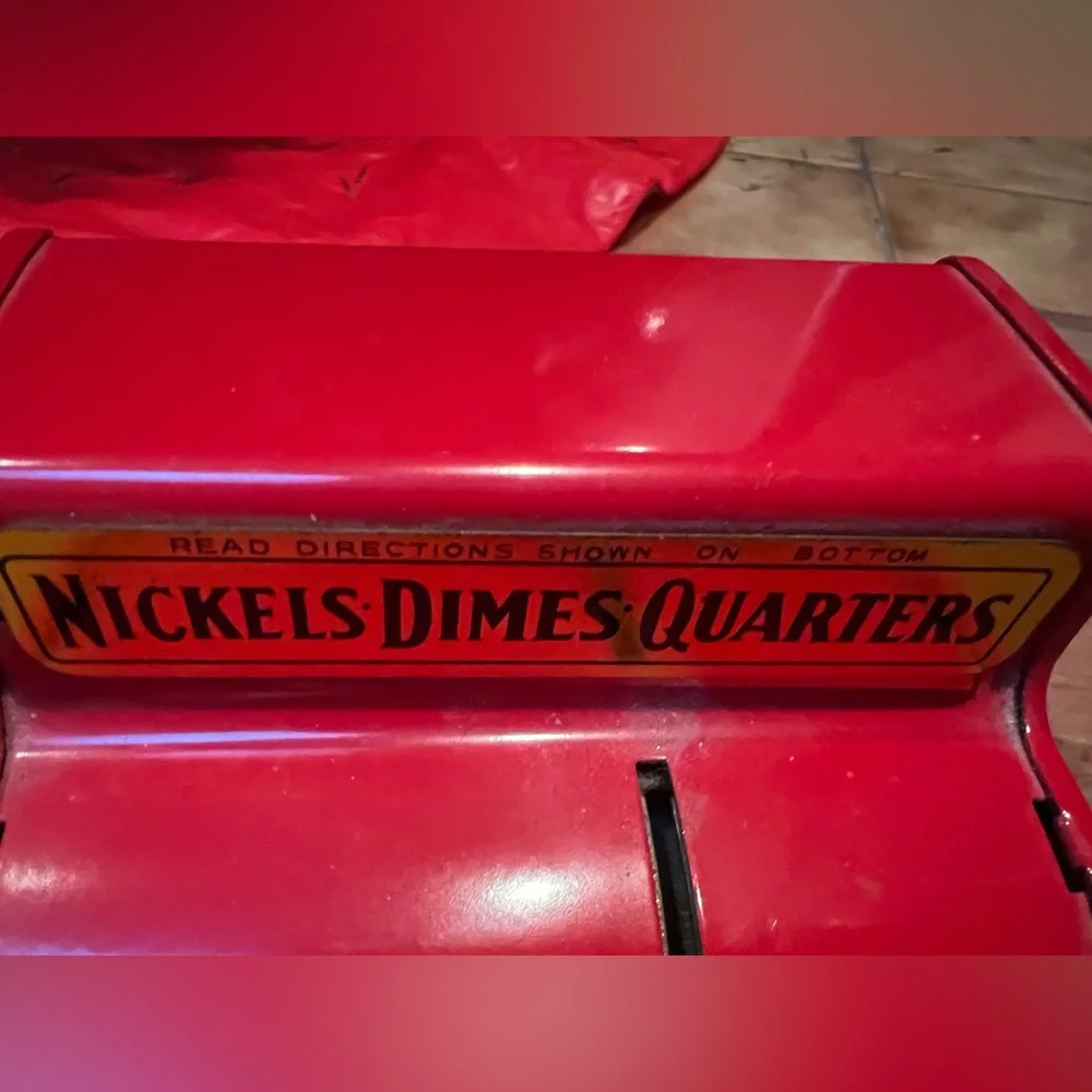 Uncle Sam's Antique 3 Coin Cash Register Bank